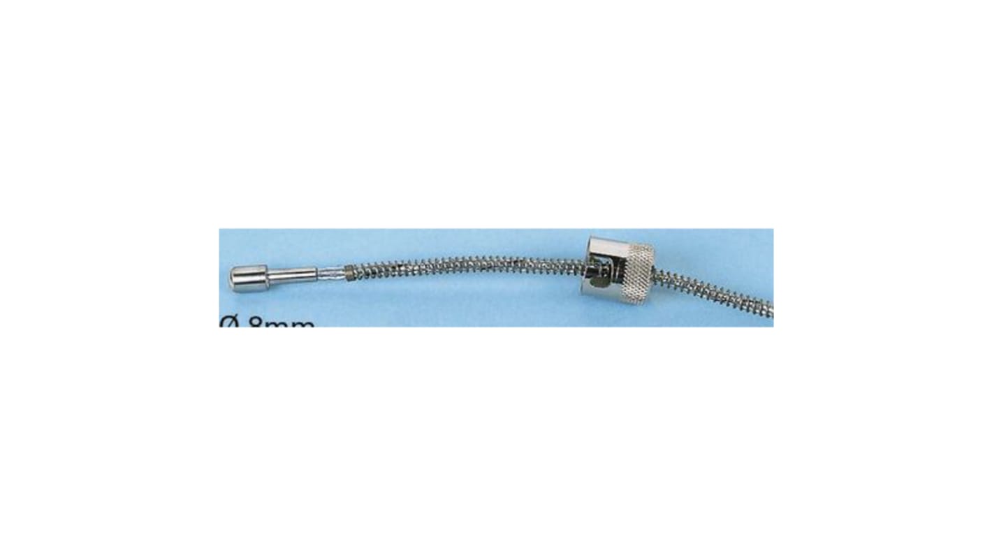 Termopar tipo J RS PRO, Ø sonda 8mm x 20mm, temp. máx +400°C, cable de 2.5m, conexión Cable