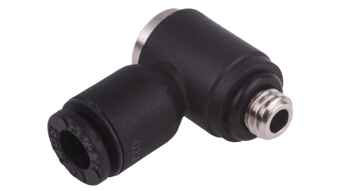 Legris Elbow Threaded Adaptor, G 1/8 Male to Push In 8 mm