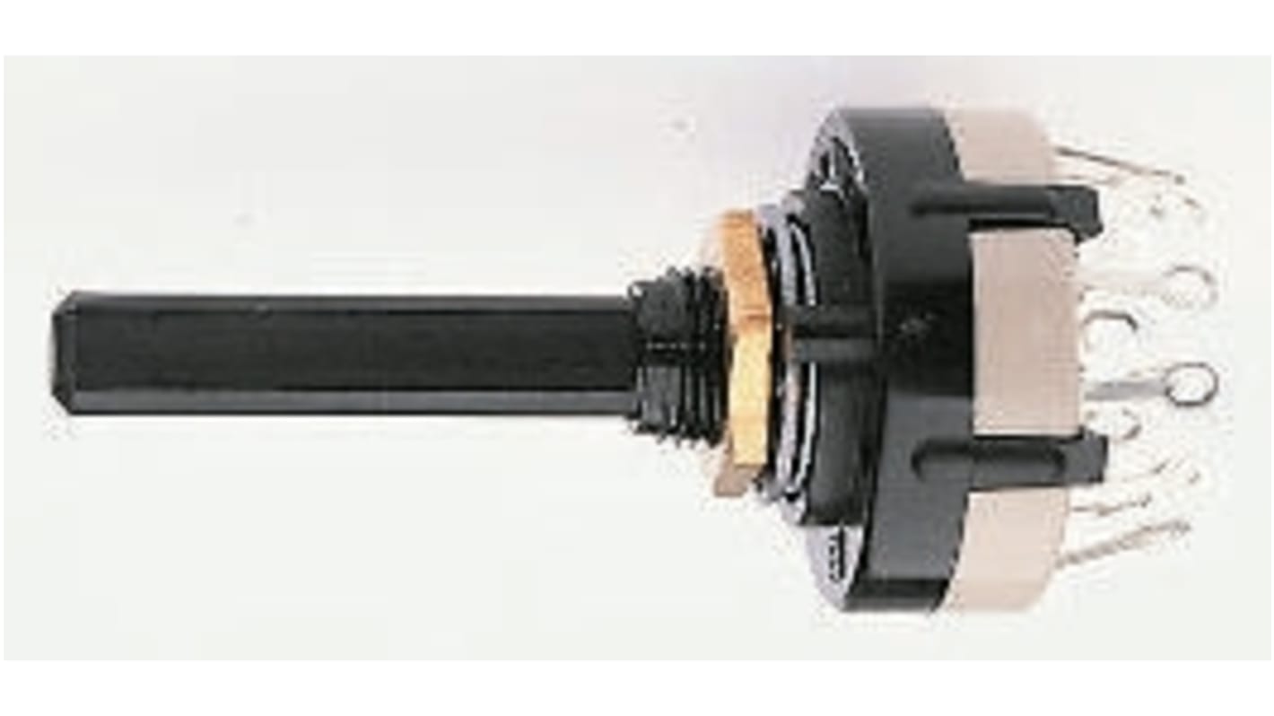 Commutatore rotante CK1024 12 vie, 250 V ac, 250V cc