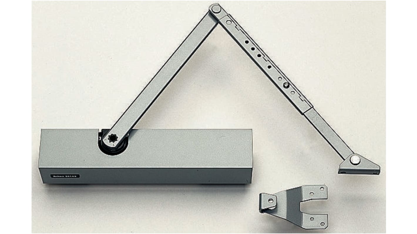 Briton Silver Fire Door Suitable Door Closer