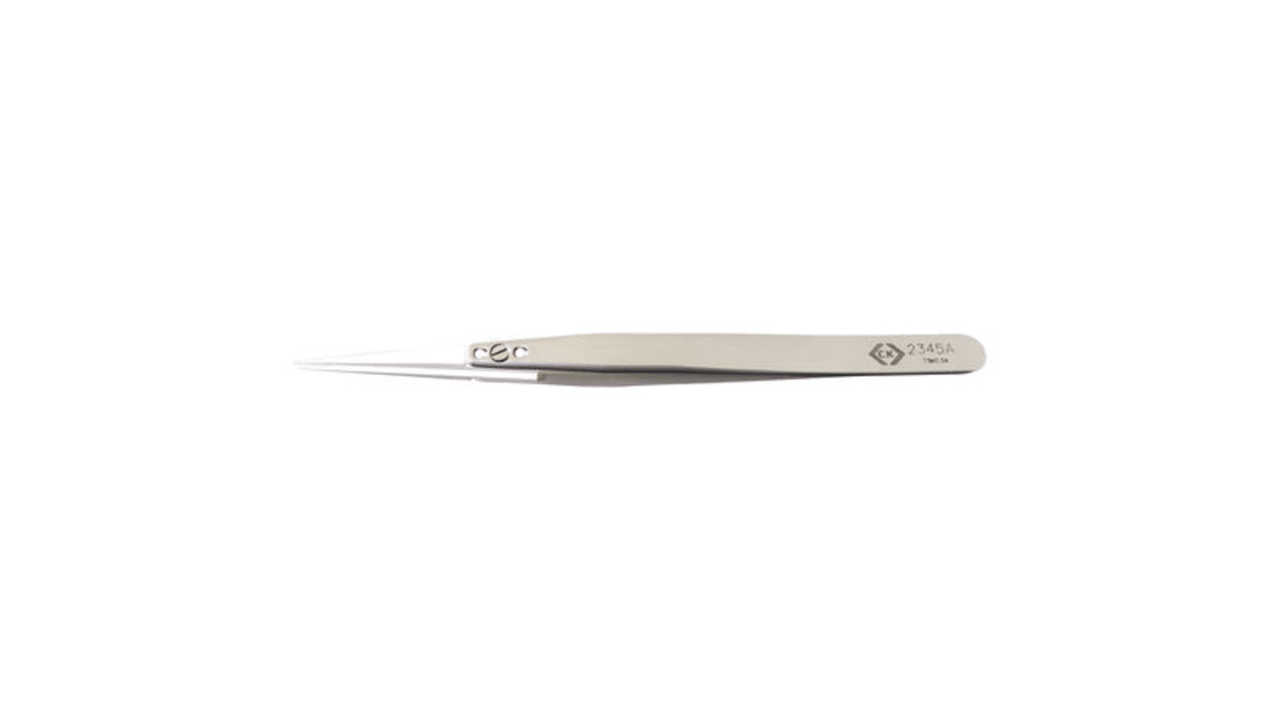 CK 140 mm, Stainless Steel; Zirconia Ceramic Tipped, Tweezers