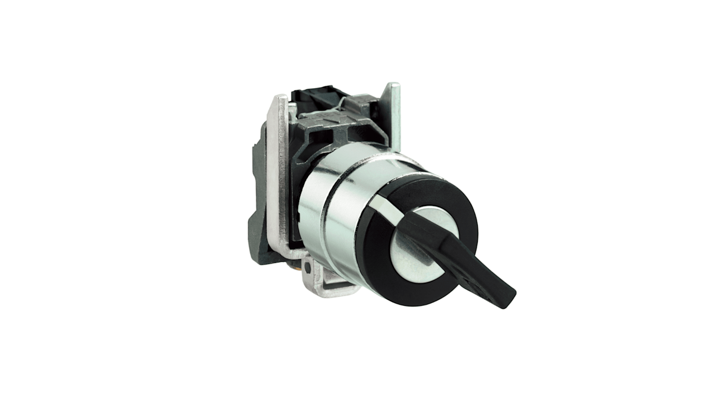 Schneider Electric 2档钥匙开关, 1 常开, 螺丝端子, IP66, IP67, IP69(IP69K)