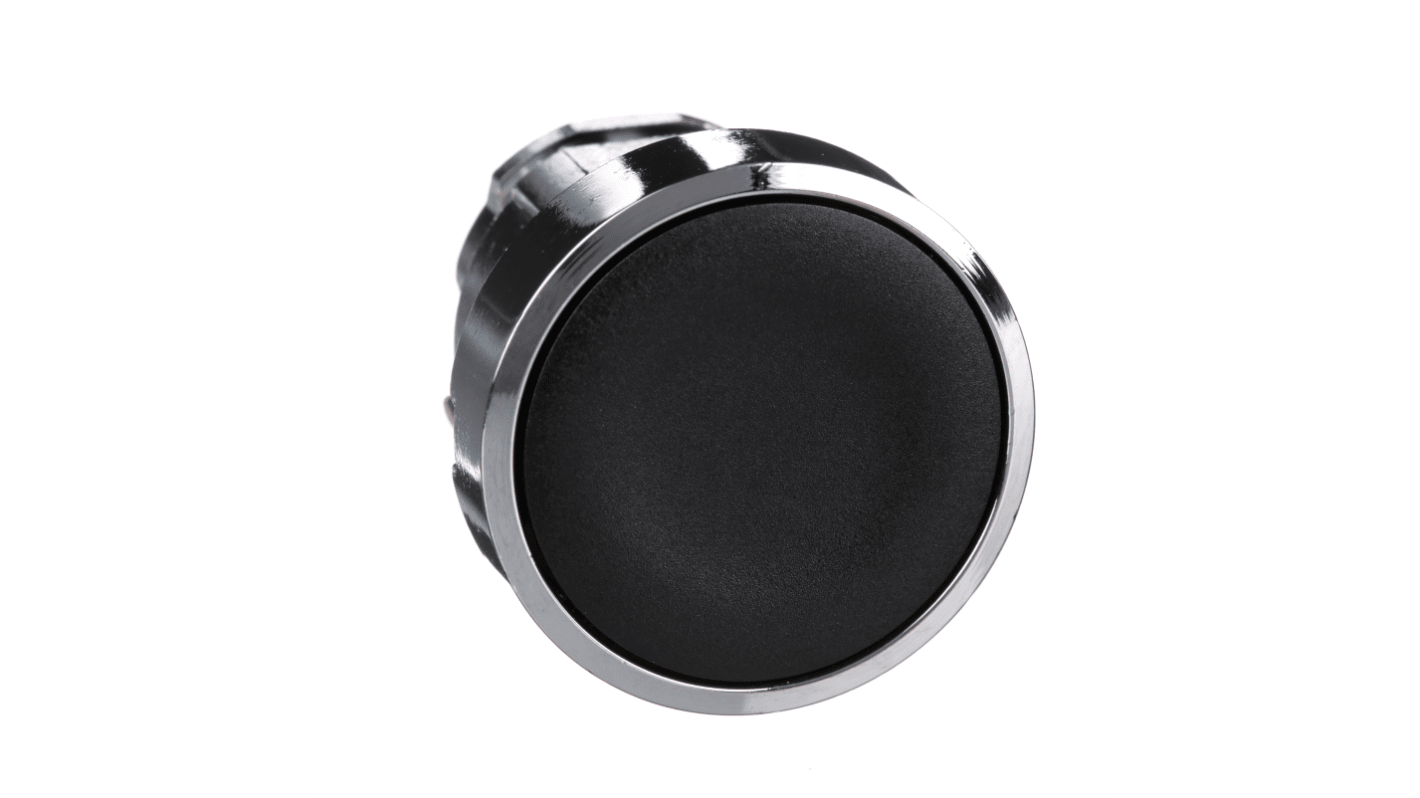 Schneider Electric Harmony XB4 Series Black Spring Return Push Button Head, 22mm Cutout, IP66, IP67, IP69, IP69K