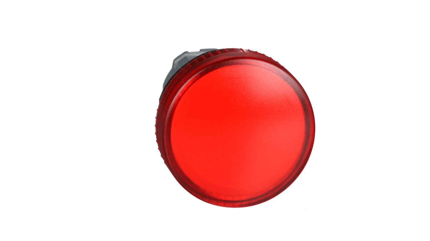 Cabezal de luz piloto Schneider Electric ZB4BV04 Rojo, Montaje , Montaje en panel