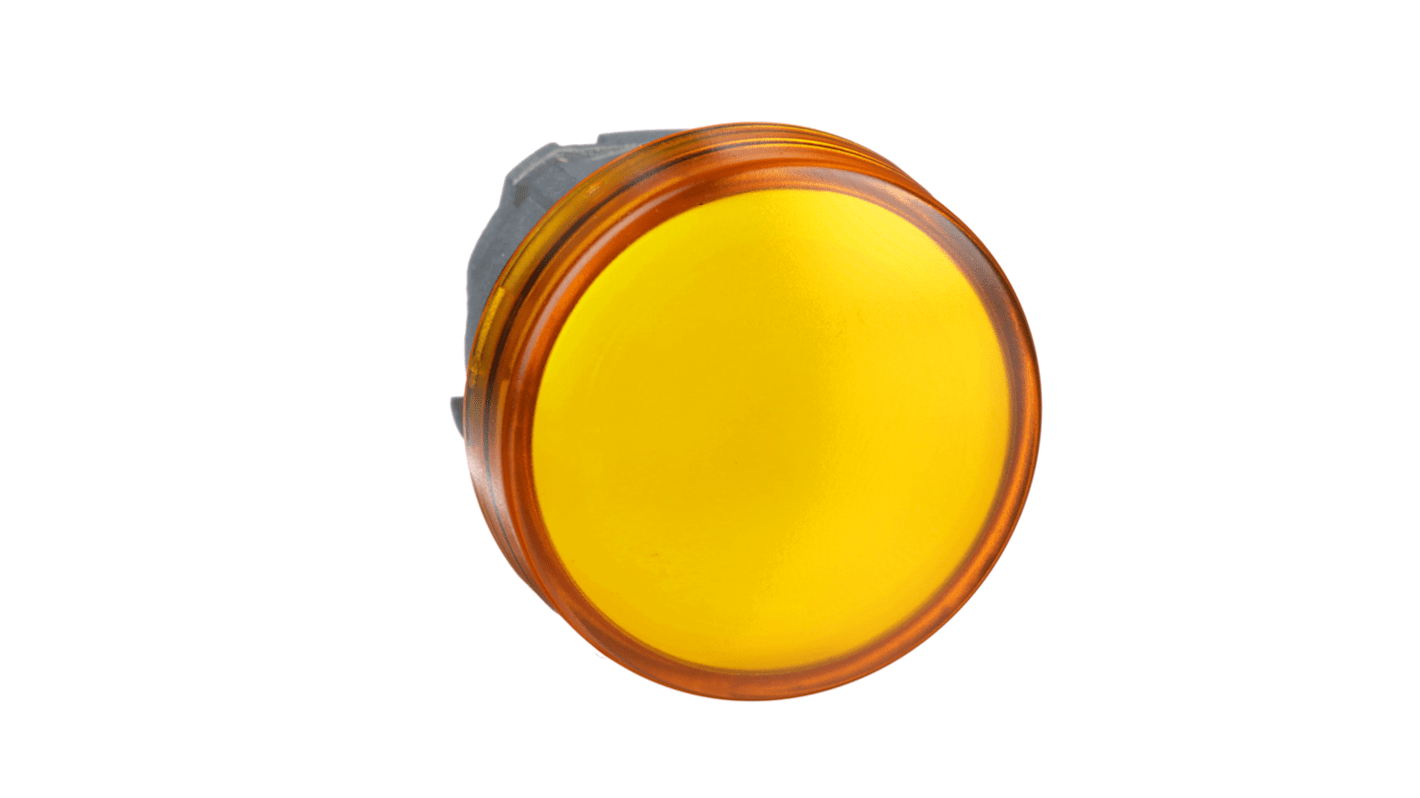 Schneider Electric Orange Pilot Light Head, 22mm Cutout Harmony XB4 Series