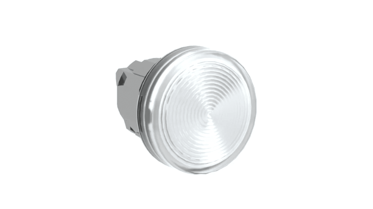 Schneider Electric Clear Pilot Light Head, 22mm Cutout Harmony XB4 Series