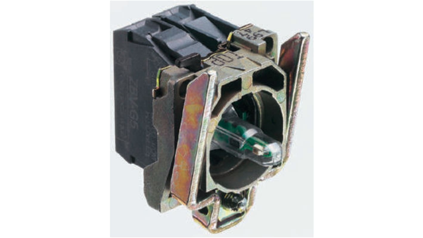 Schneider Electric Harmony XB4 Series Contact & Light Block, 230 → 240V ac, DPST