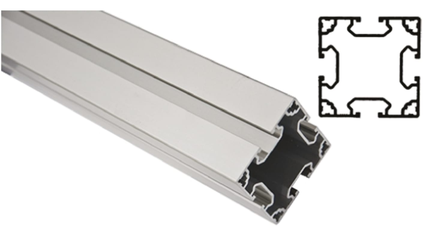 Profilo struttura FlexLink in Alluminio, 64 x 64 mm x 2000mm