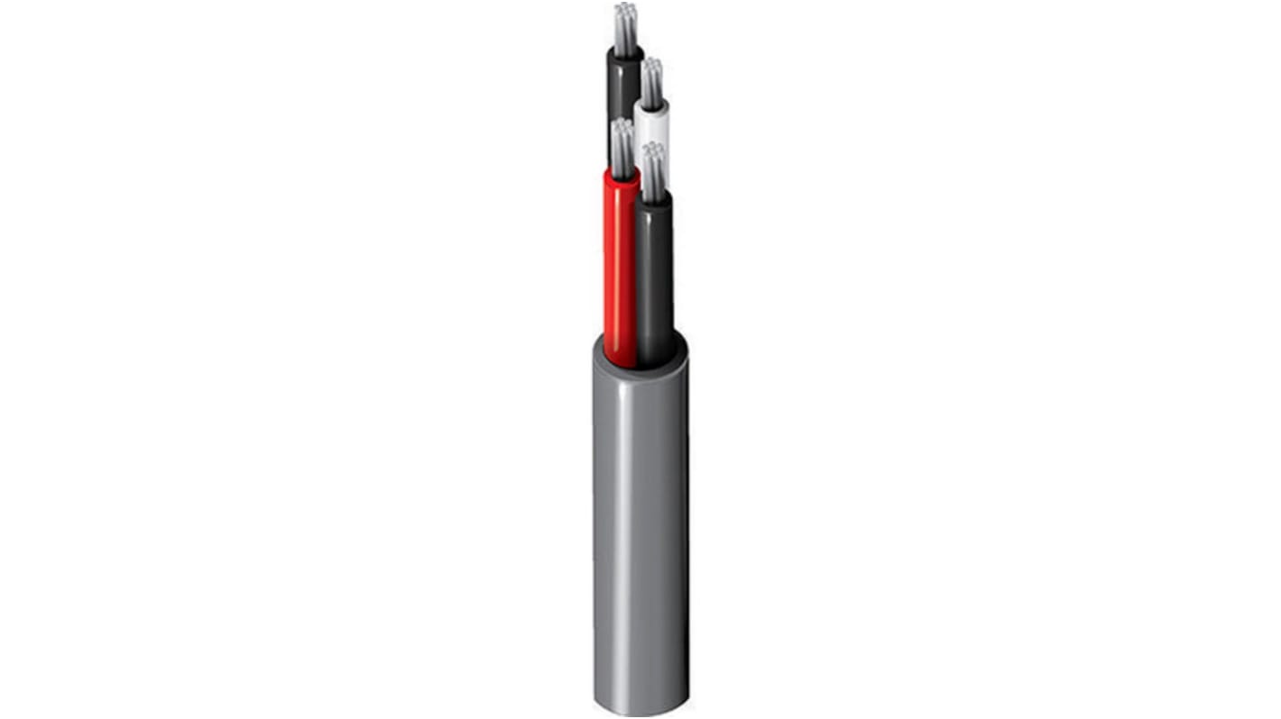 Cable Industrial Multipar  de par trenzado Belden 9744, 2 pares, 0,35 mm², 22 AWG, long. 152m, Ø ext. 6.2mm, funda de