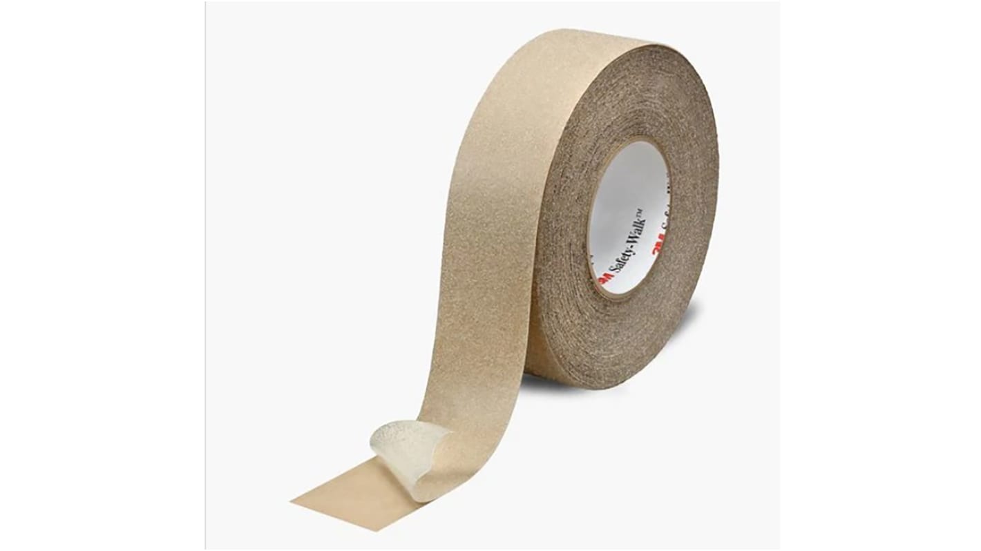 3M Clear Polypropylene 18m Adhesive Anti-slip Tape, 0.76mm Thickness