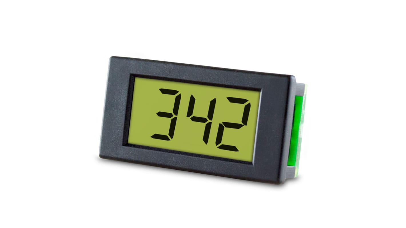 Amperímetro digital Lascar, ±0,1%, dim. 38mm x 18mm