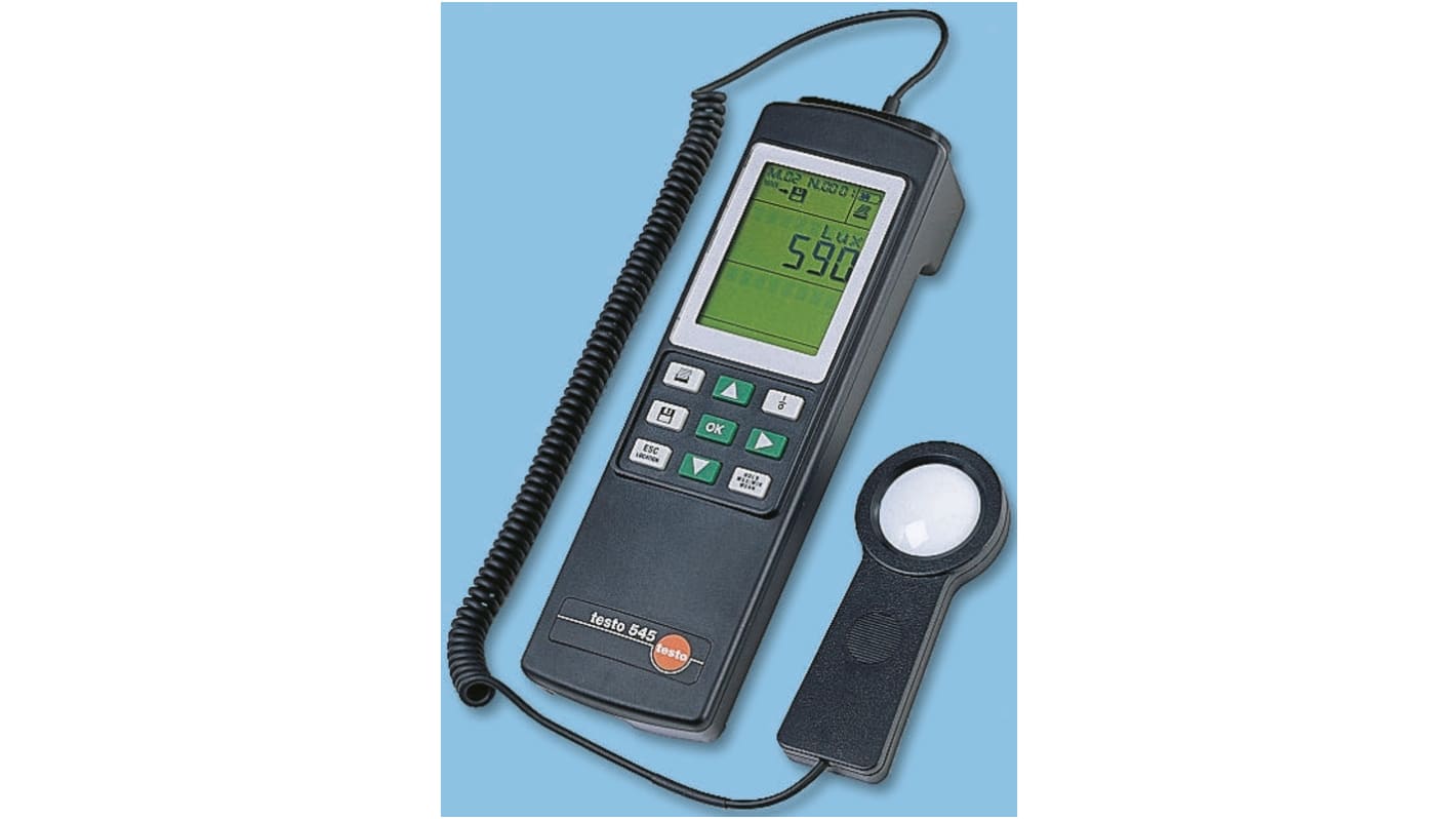 Testo 545 Luxmeter, bis 100000lx, 1 lx, ±8,5 %