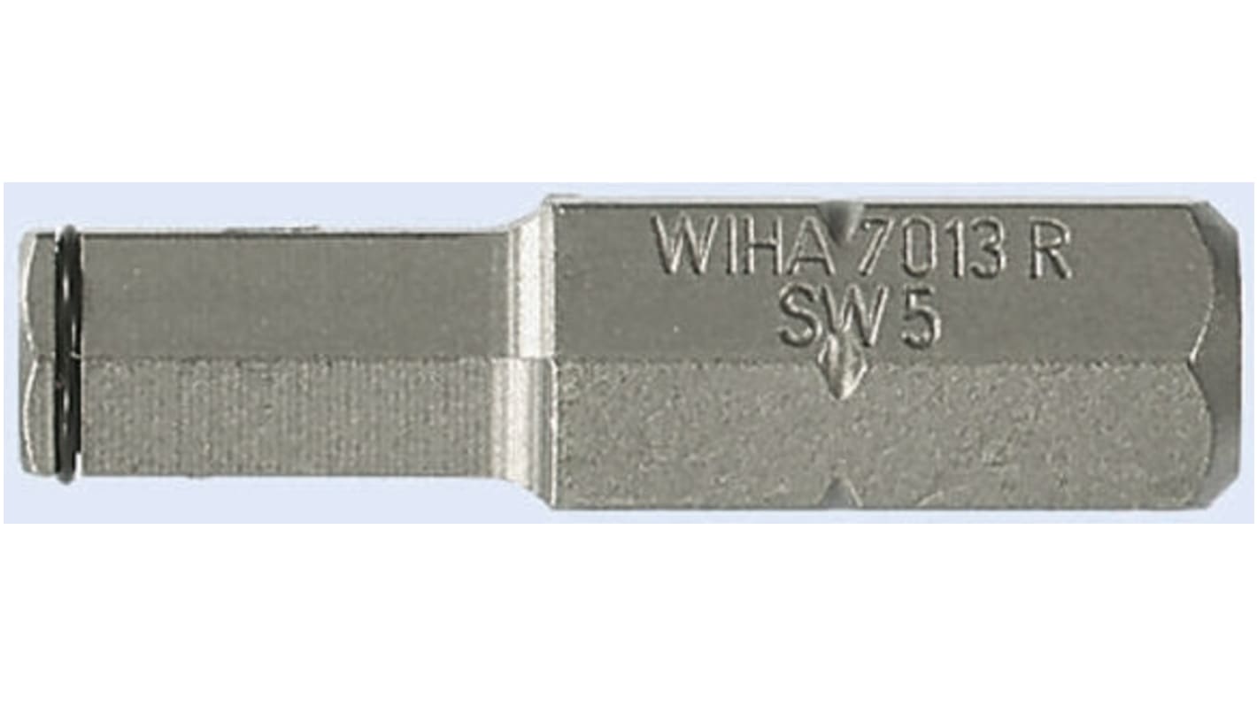 Wiha Hexagon Screwdriver Bit, Hex 4 Tip