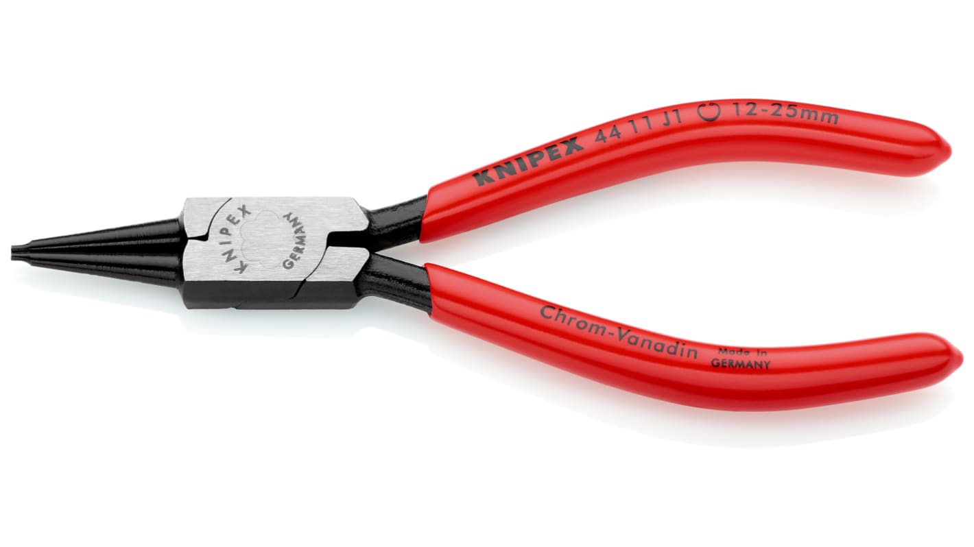 Knipex Circlip Pliers, 140 mm Overall, Straight Tip