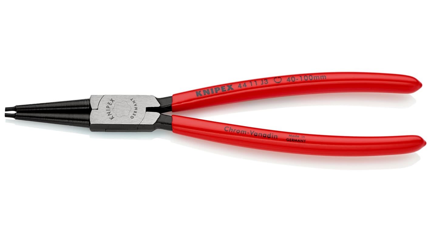 Knipex Sicherungsringzange , gebogen 225 mm 40 → 100 mm