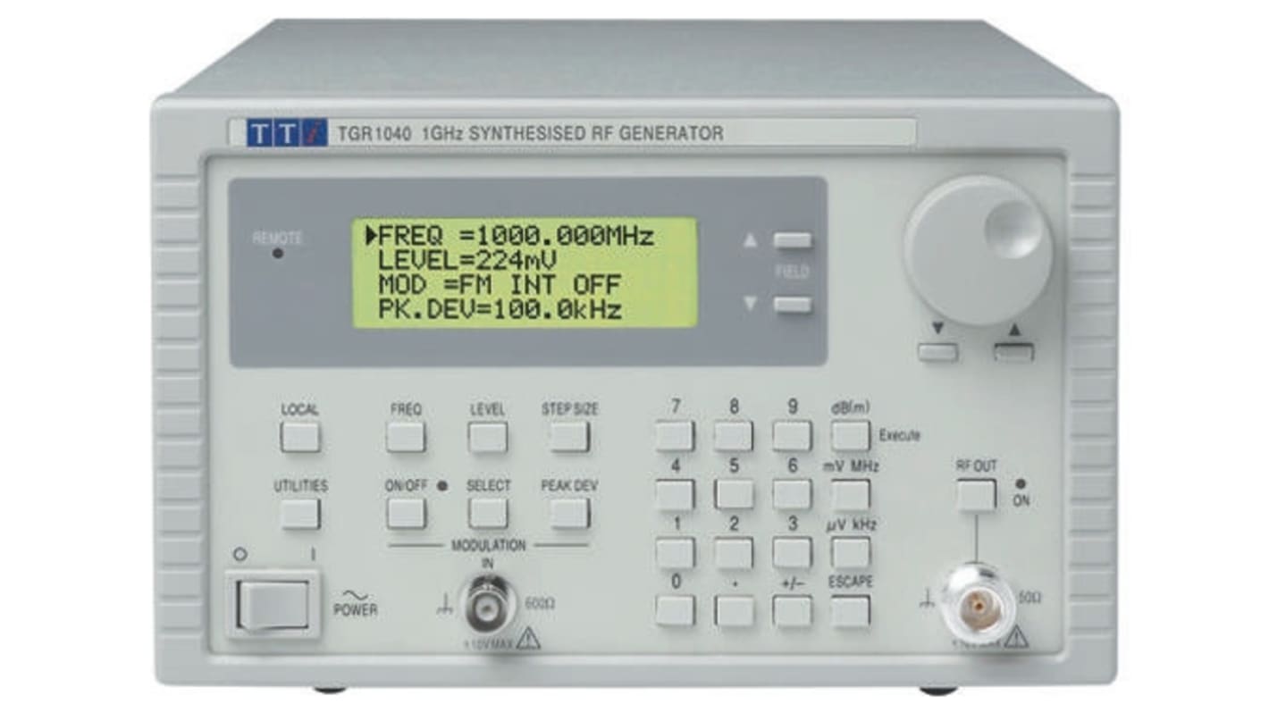 Aim-TTi RF Signal Generator, 10mHz min, 1000MHz max