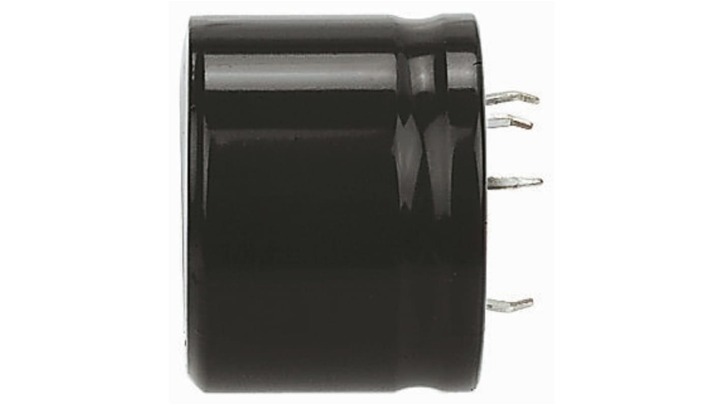 Condensatore KEMET, serie ALC10, 1000μF, 250V cc, ±20%, +85°C, Ad innesto