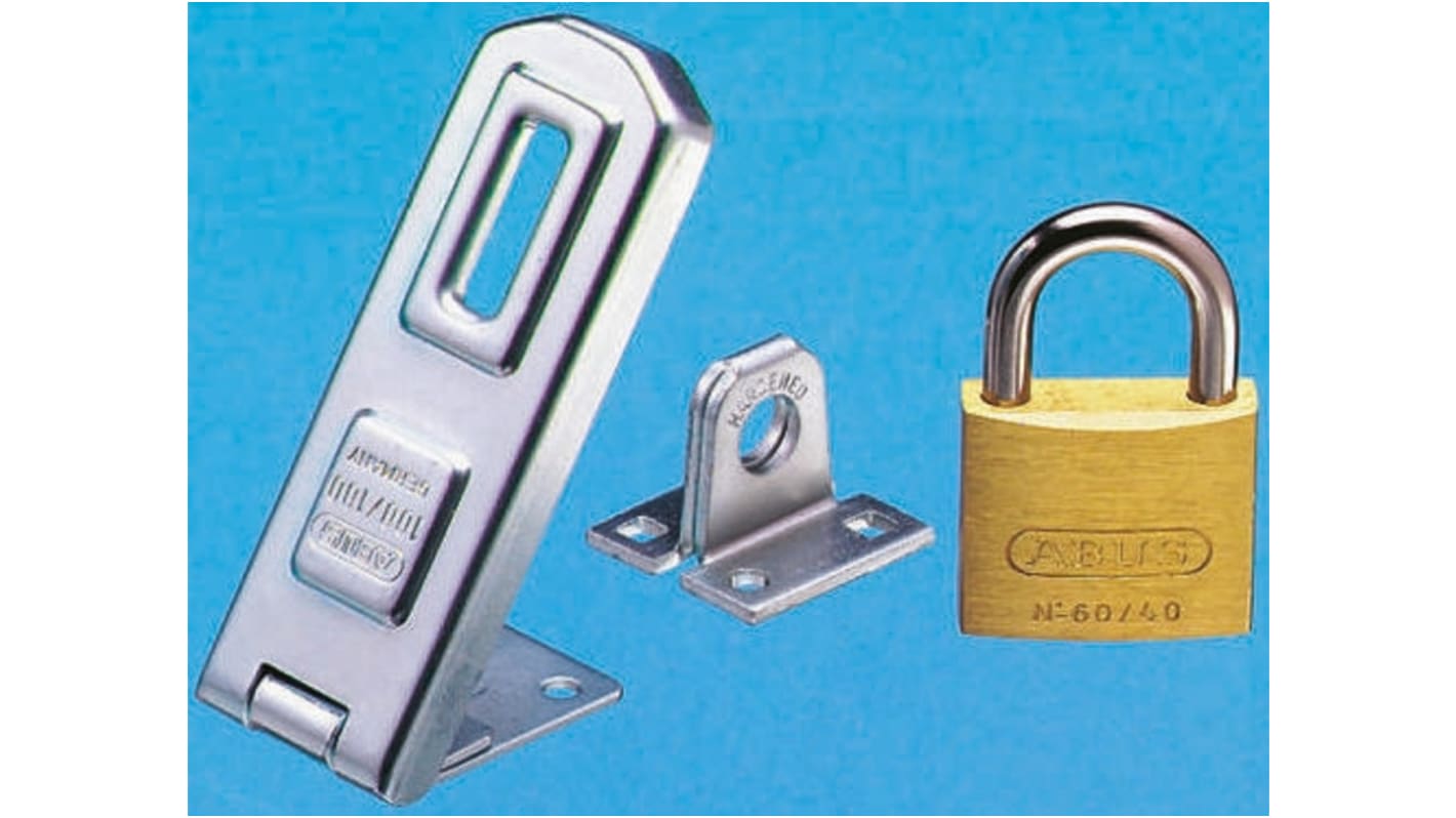 ABUS Key Weatherproof Brass Padlock, 5mm Shackle, 40mm Body
