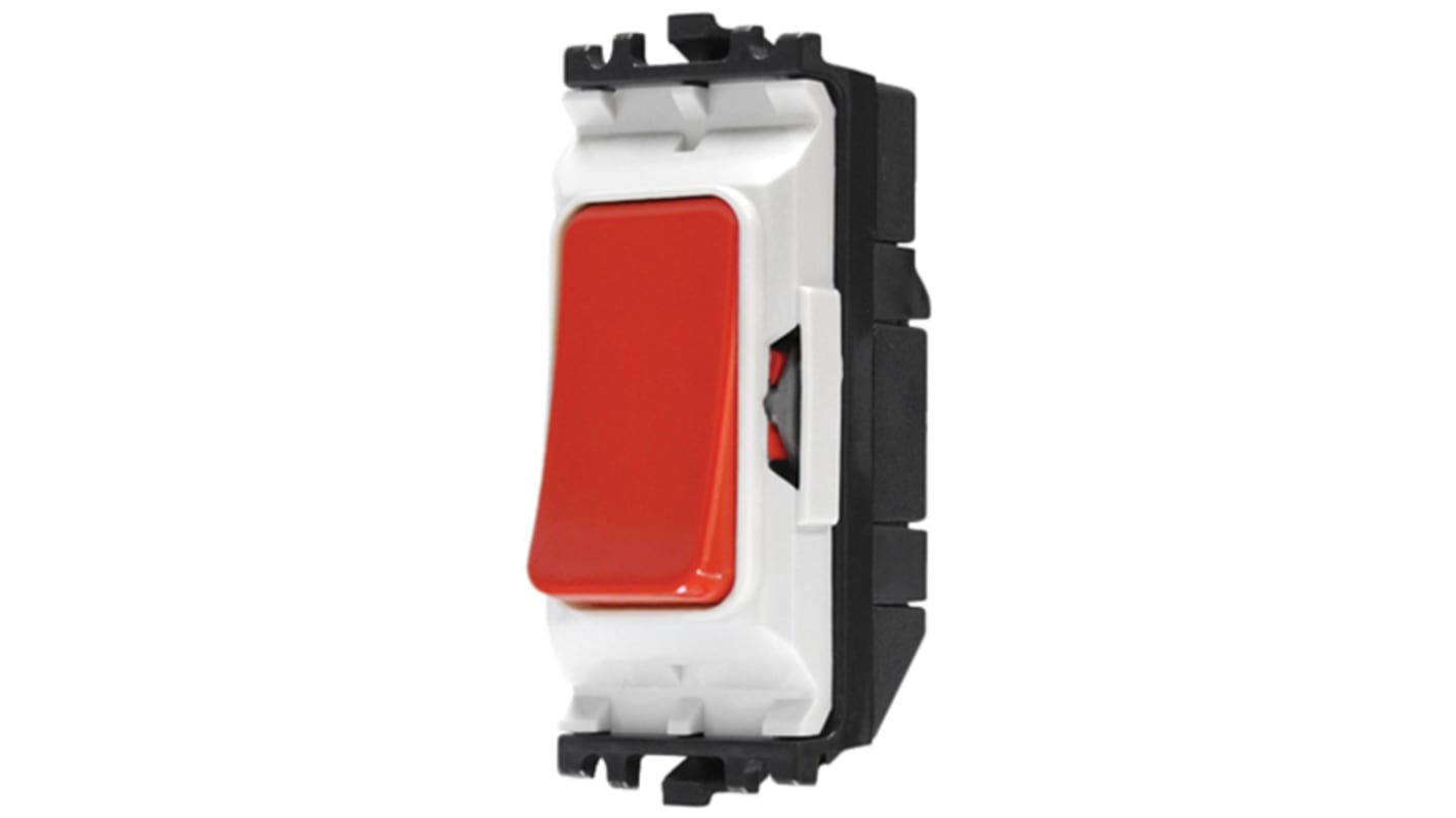 Módulo de función para interruptor, Rojo, IP2X, MK Electric K4910 RED