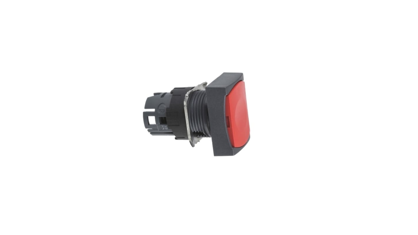 Schneider Electric Harmony XB6 Series Red Spring Return Push Button Head, 16mm Cutout, IP65