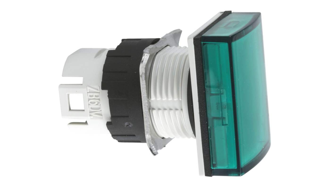 Schneider Electric Green Pilot Light Head, 16mm Cutout Harmony XB6 Series