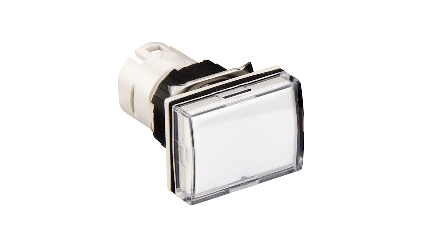 Schneider Electric White Pilot Light Head, 16mm Cutout Harmony XB6 Series