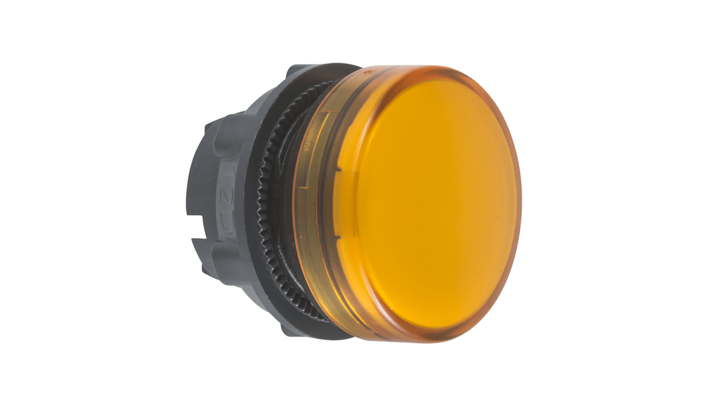 Schneider Electric Harmony XB5 Kontrollampehoved, Orange, Panelmonteringmontering