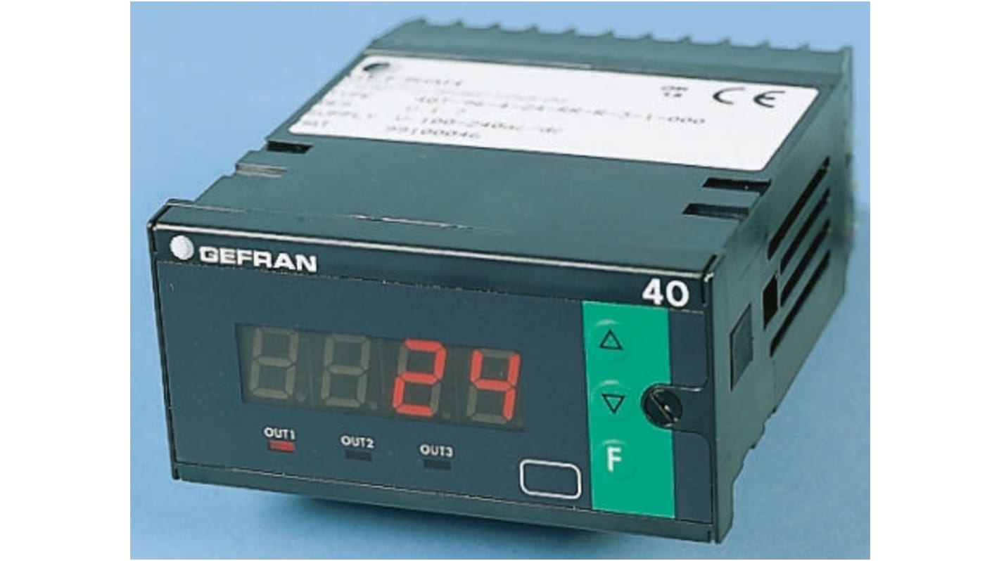 Gefran 4A-96-4-00-1 , Digital Panel Multi-Function Meter for Current, Voltage, 48mm x 96mm