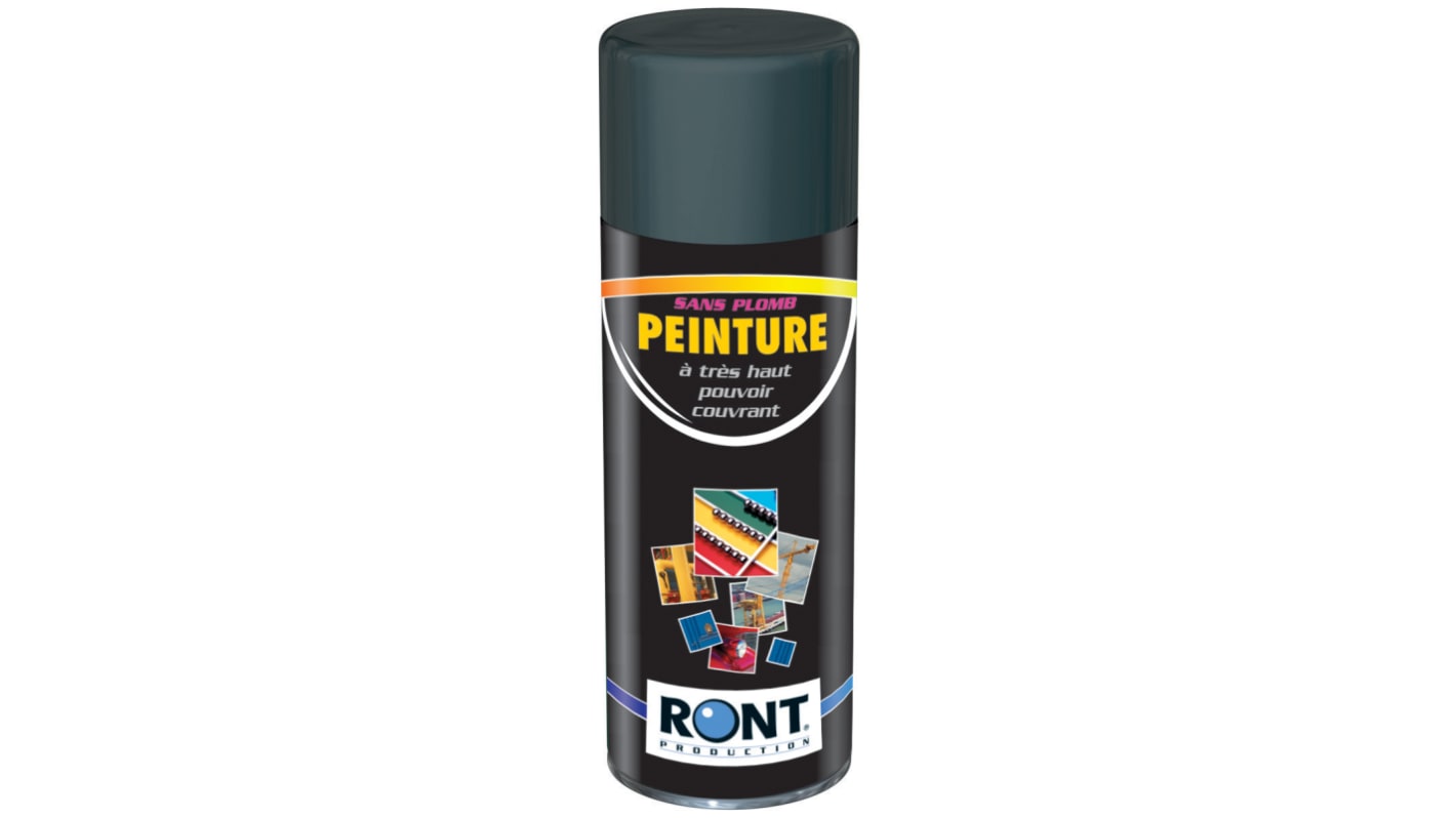 Peinture aérosol Ront Production, Gris RAL 7016, 400ml