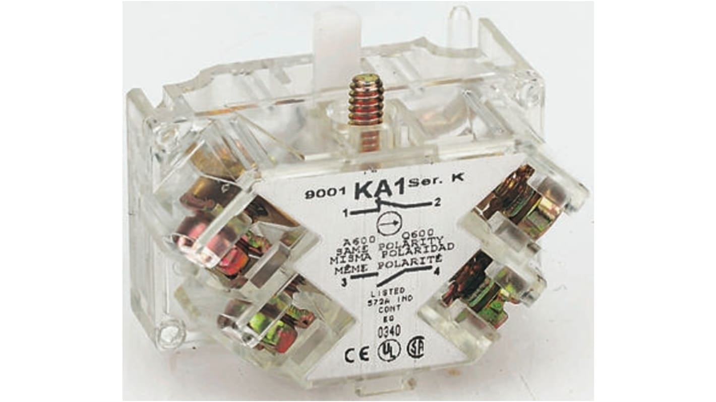 シュナイダーエレクトリック コンタクトブロック 9001KA6