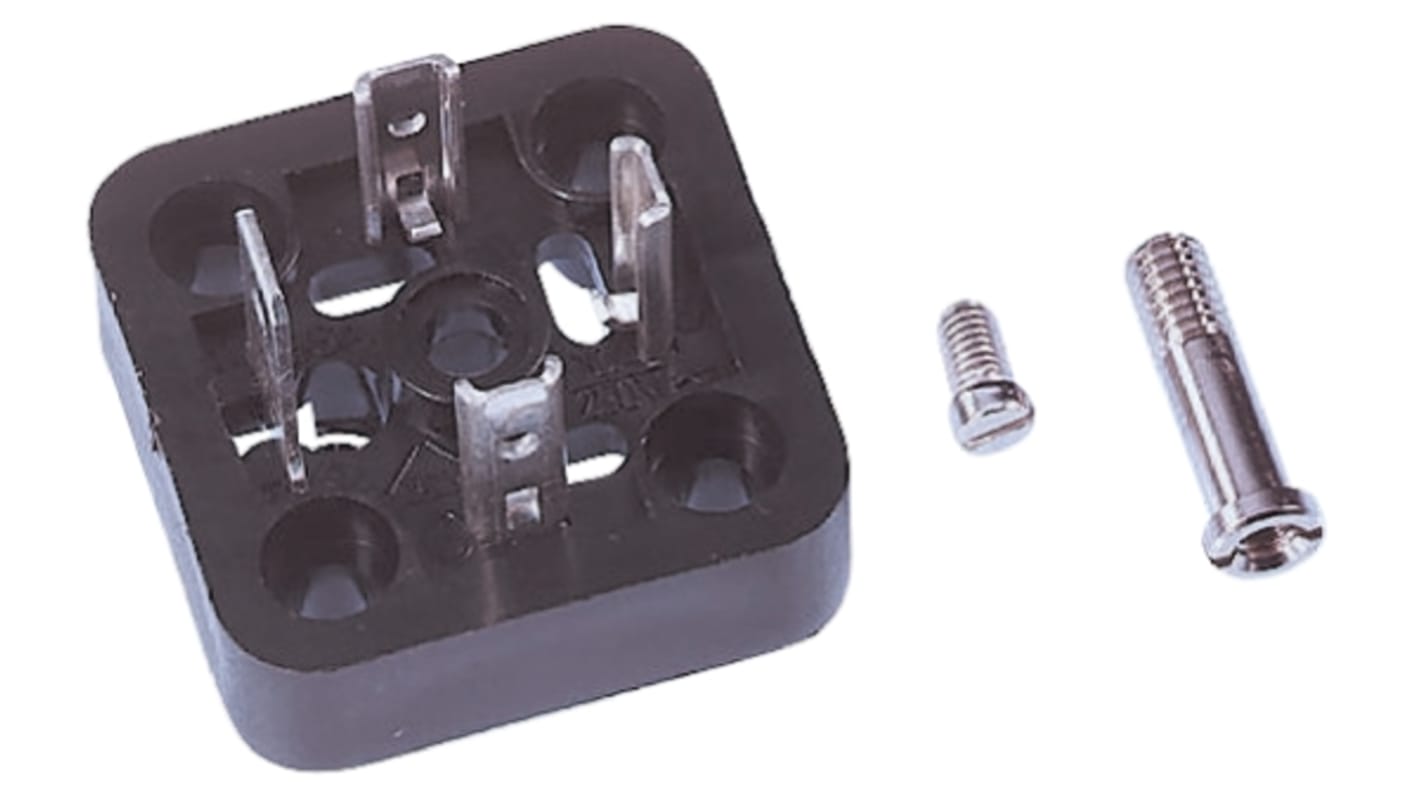 Hirschmann GSAZ 3P+E DIN 43650 A, Male Solenoid Valve Connector, 400 V ac/dc Voltage