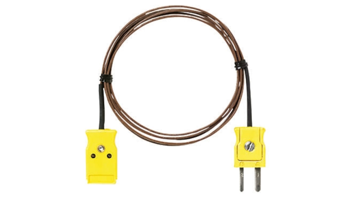 Fluke Thermocouple Extension Cable for Use with Type K Thermometer