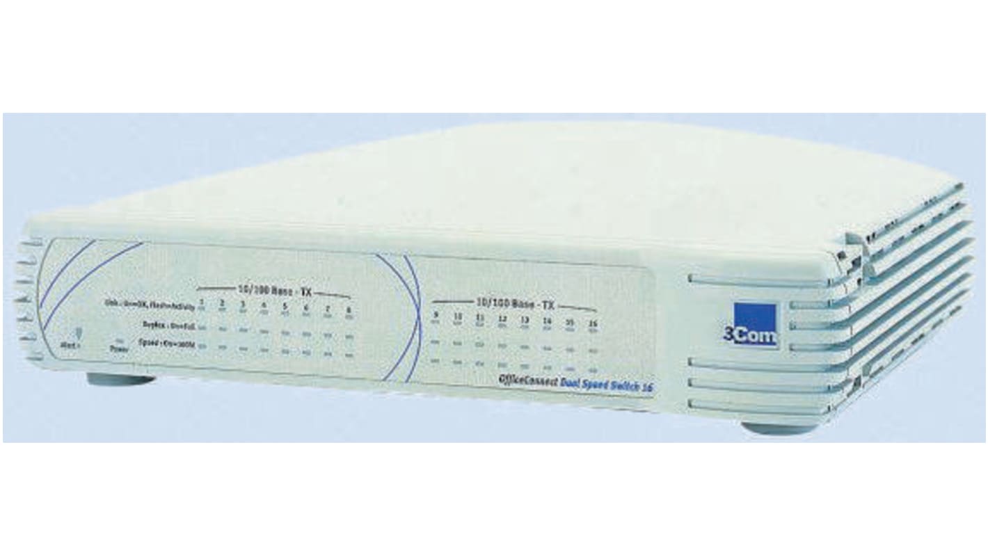 3Com 8 Port Network Switch
