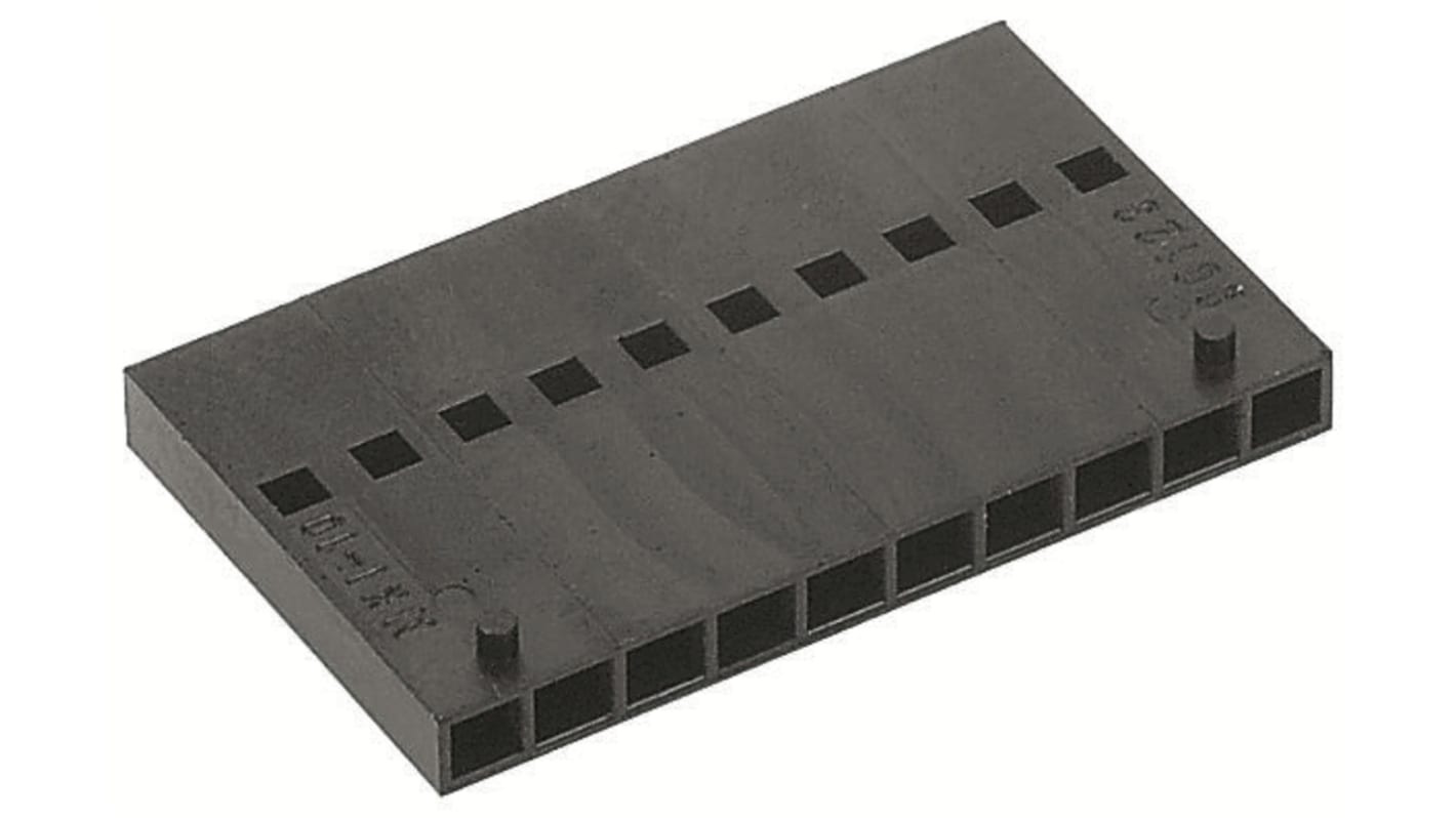 Boitier de connecteur Femelle, 20 contacts 1 rang , pas 2.54mm, Droit, série C-Grid III