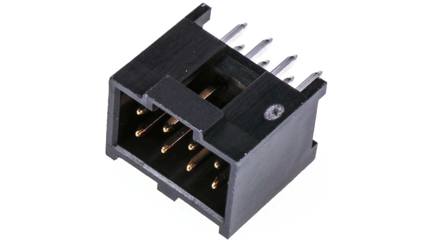 Molex C-Grid III Series Vertical Through Hole PCB Header, 8 Contact(s), 2.54mm Pitch, 2 Row(s), Shrouded