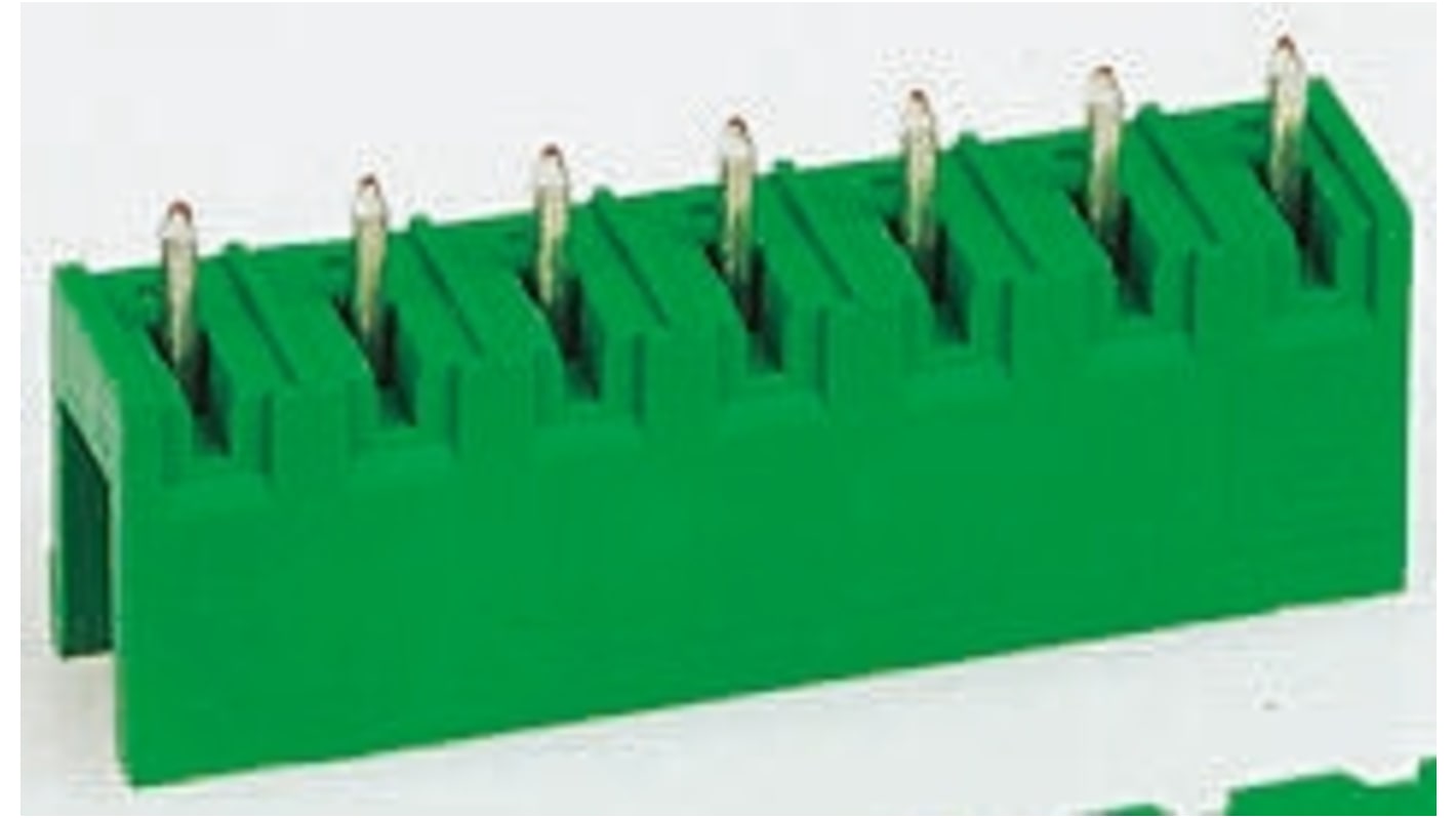 TE Connectivity, 5.08mm Pitch, Buchanan, 8 Way, Pluggable Terminal Block, Header, Through Hole, Solder Termination,