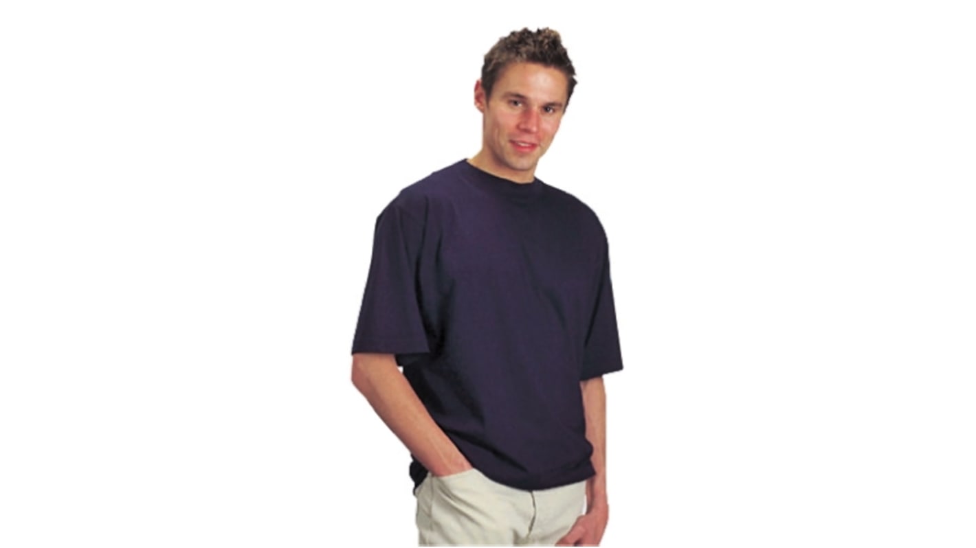 Dickies Navy Cotton Short Sleeve T-Shirt, UK- M, EUR- M