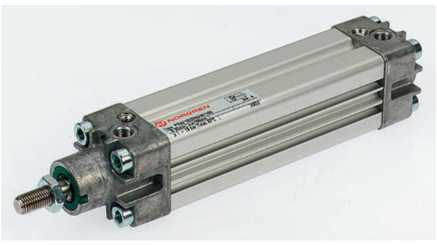 Norgren Pneumatic Profile Cylinder - 40mm Bore, 125mm Stroke, Double Acting