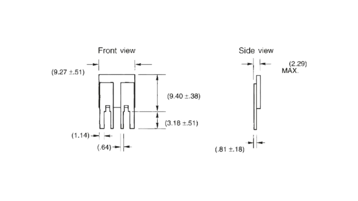 Caddock SR10 10mΩ SMD Resistor ±1% 1W