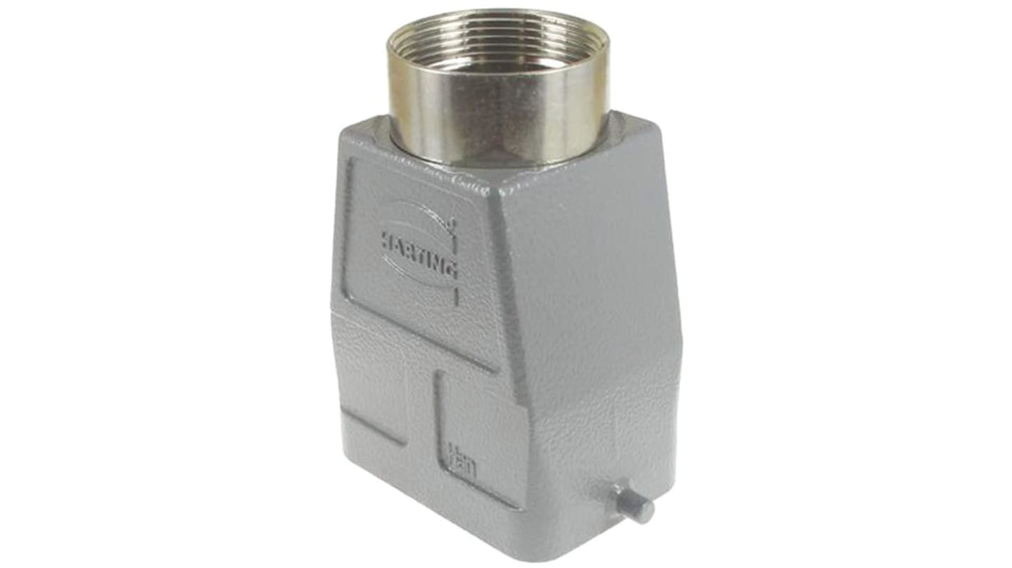 HARTING Han B Heavy Duty Power Connector Hood, Top Entry