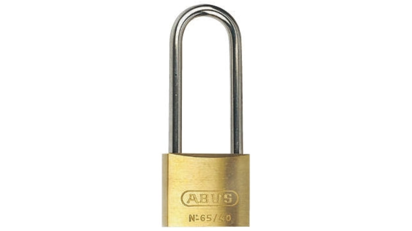 Cadenas étanche ABUS en Laiton, Acier inoxydable, anse Ø 6.5mm