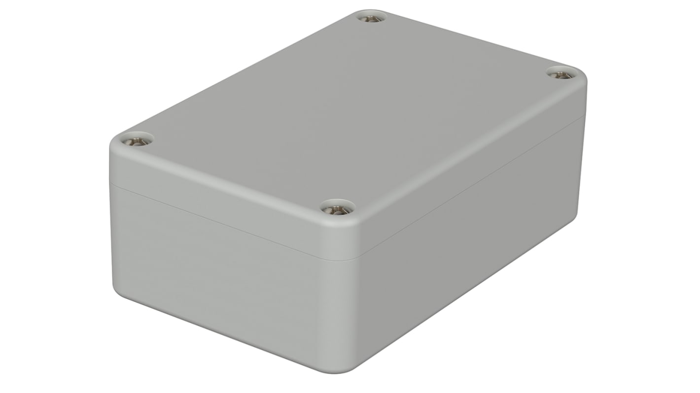 Bopla Euromas Series Light Grey ABS Enclosure, IP66, Light Grey Lid, 98 x 64 x 36mm