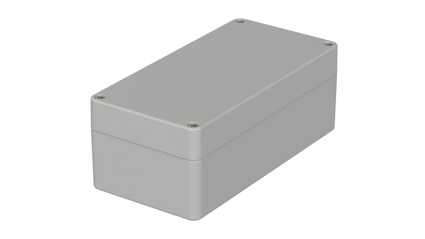 Bopla Euromas Series Light Grey ABS Enclosure, IP66, Light Grey Lid, 160 x 80 x 60mm