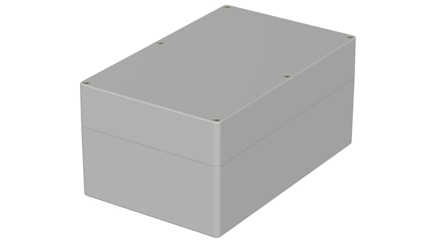 Bopla Euromas Series Light Grey ABS Enclosure, IP66, Light Grey Lid, 250 x 160 x 120mm