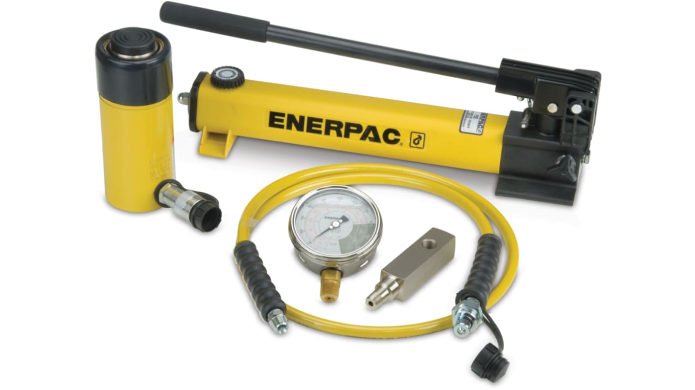 Enerpac SCR256H, Two Speed, Hydraulic Hand Pump, 25t, 158mm Cylinder Stroke, 700 bar