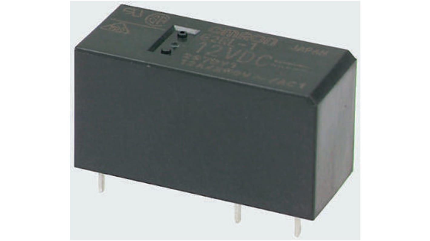 Omron G2RL 48V dc Spule 1-poliger Wechsler Printrelais 12A 5358Ω Monostabiles Relais
