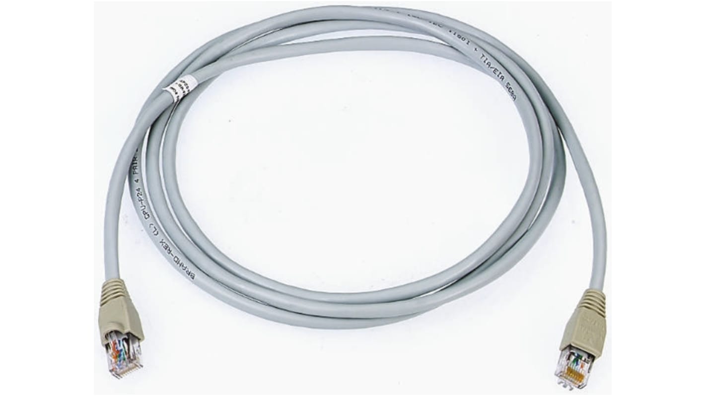 Kabel Ethernet Cat5e długość 2m Z zakończeniem Brand-Rex LSZH