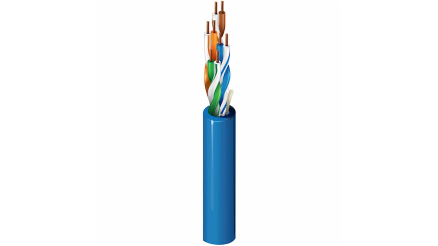 Belden1583ENH, 305m Cat5e, Blue, U/UTPUnshielded, Unterminated LSZH Sheath