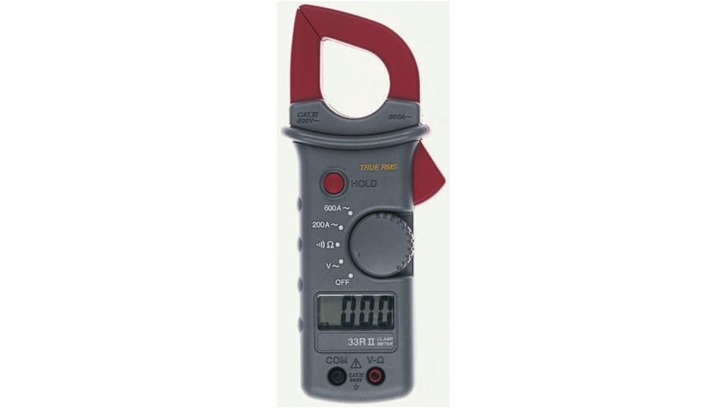 Pinza amperometrica multifunzione ISO-TECH ICM33RII, Max 600A ca, Cert. ISO