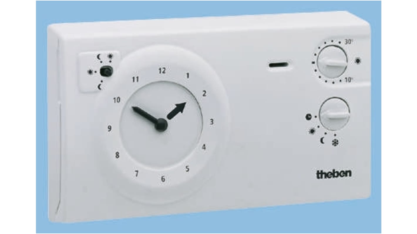Theben / Timeguard, Digital & Programmable HVAC Thermostat, 24 h, 7 days with Party Mode